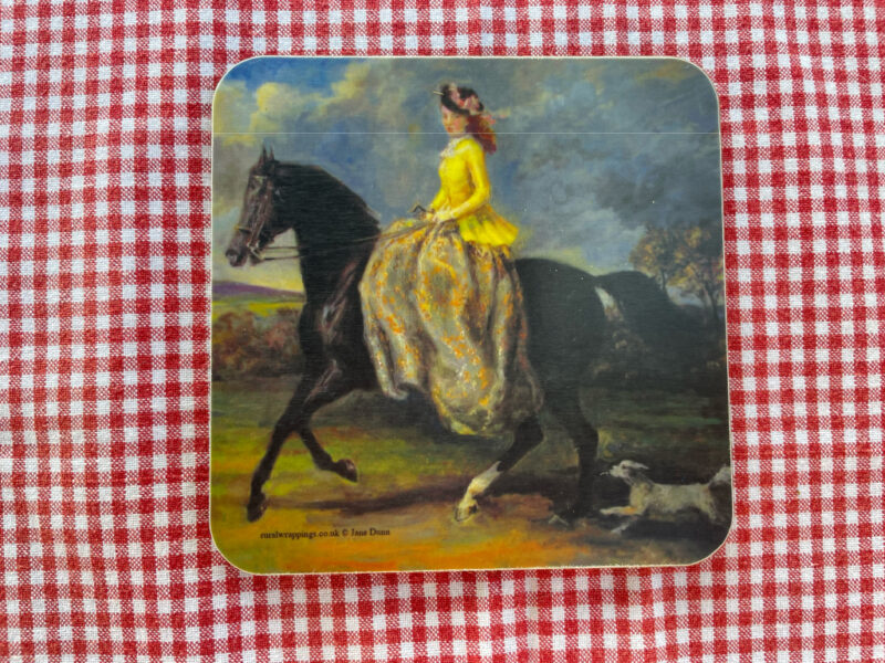 Side Saddles - Yellow Lady Coaster