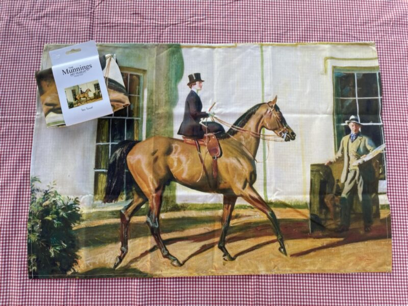 Munnings: My Wife, My Horse & Myself Tea Towel