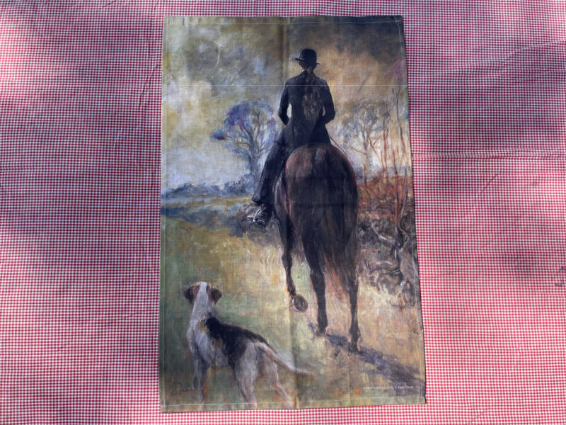 Side Saddles - 'Returning Home' Tea Towel
