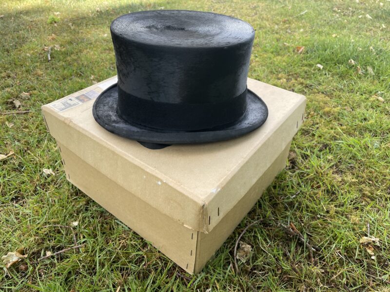55/56cm Locks Vintage Top Hat (Ref BK)