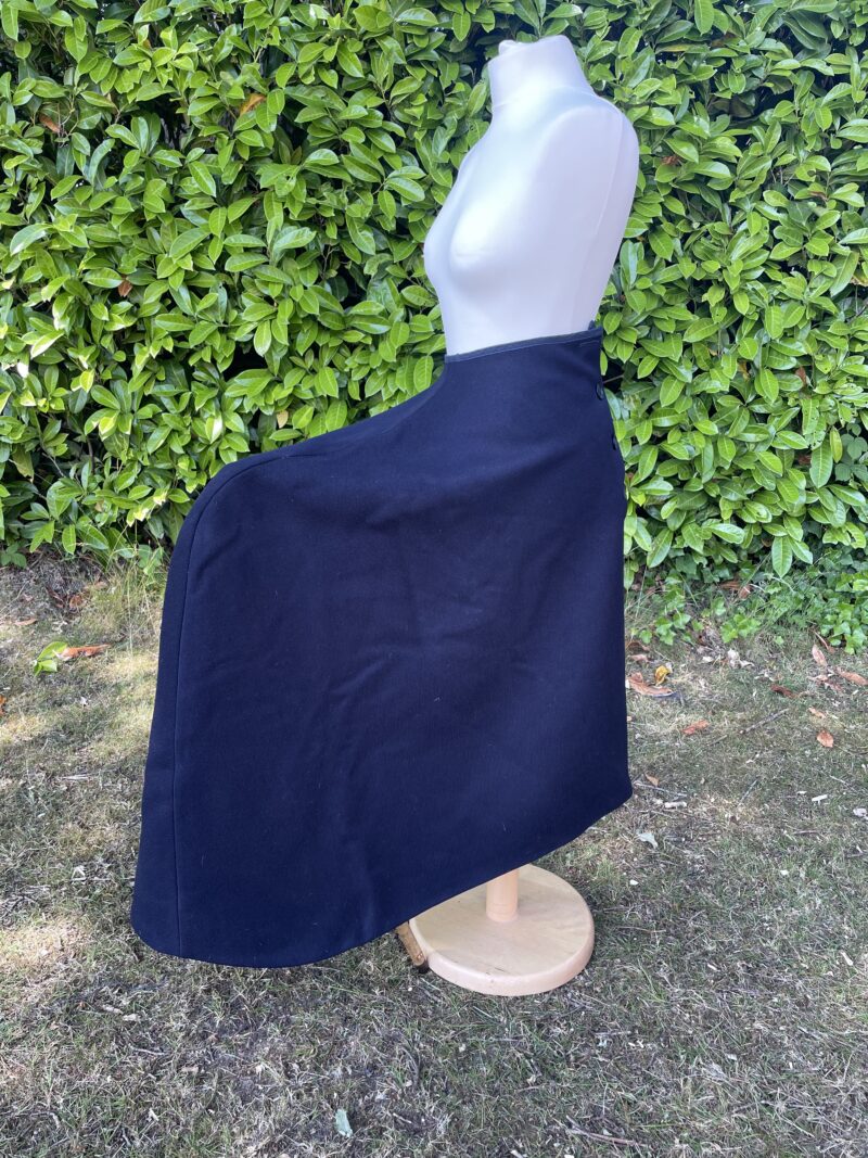 New Navy Wool Apron 26"/28" (A5-SS)