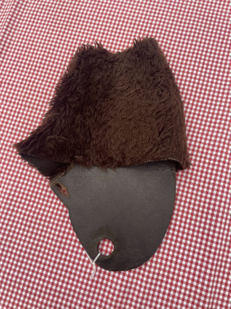 Sheepskin and leather Queen and pommel cover - Image 2