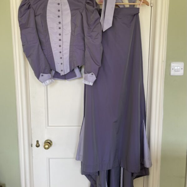 Children / small adult Purple Side Saddle Costume