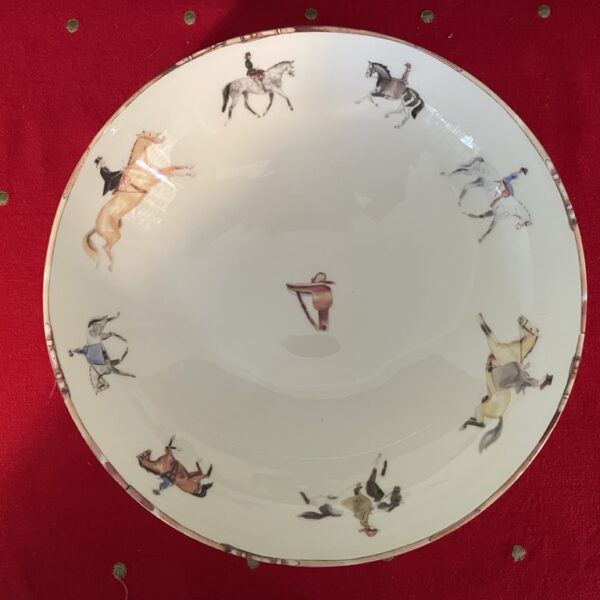 Bowl with various Side Saddle designs - Sally Lugg