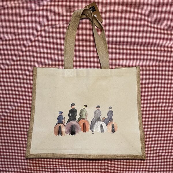 Jute Shopper Bag - At the meet