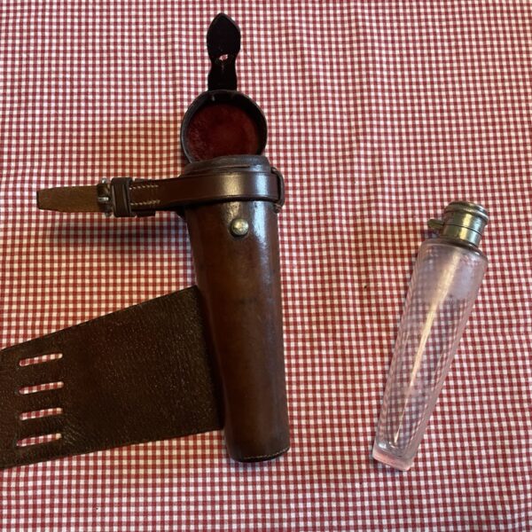 Leather flask