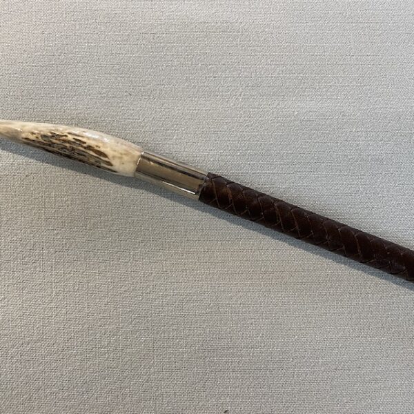 Stag Horn Tip Plaited Whip