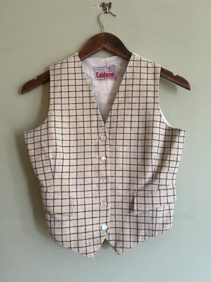 Caldene Tattersall Waistcoat. Size 32" (VLS)