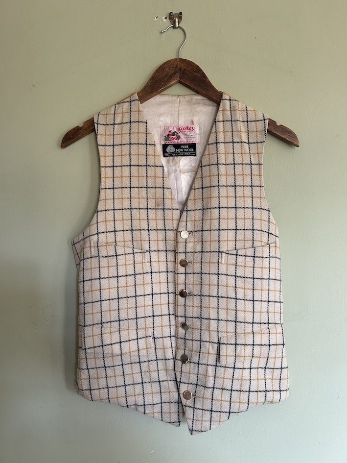 Foxley Tattersall Waistcoat. Size 12+